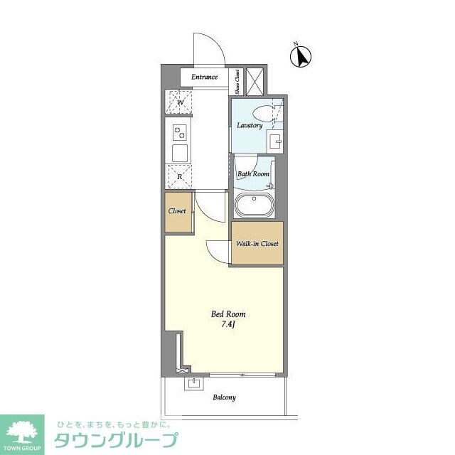 ARKMARK馬込の物件間取画像