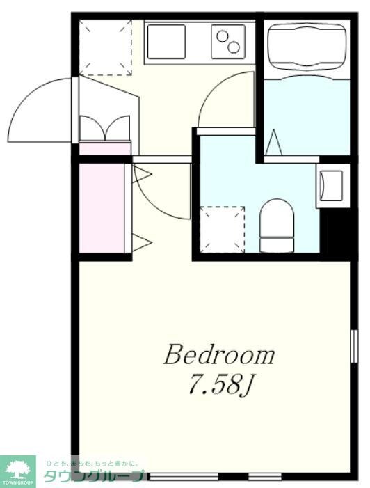 STRIPES 不動前の物件間取画像