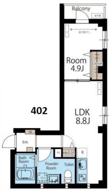 パーク西池の物件間取画像