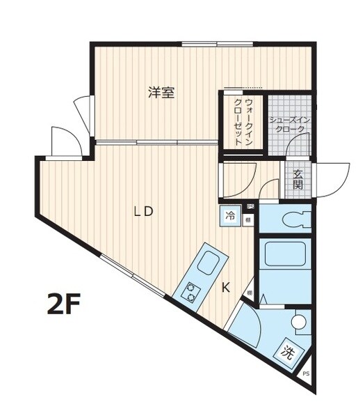 Fullea椎名町の物件間取画像