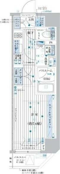 ブライズ池袋の物件間取画像