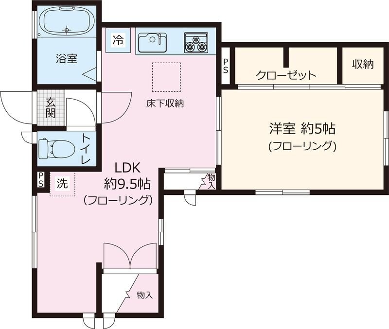 グリーンコートニューズの物件間取画像