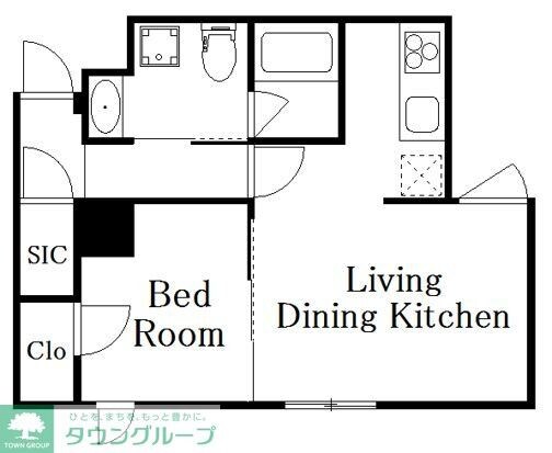Decor Blocco Oyama Dueの物件間取画像