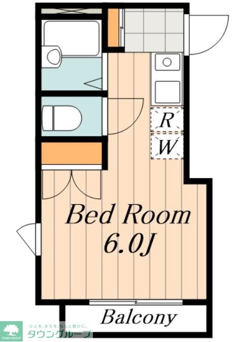 ウエストポールの物件間取画像