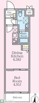 HY’s 桜台の物件間取画像