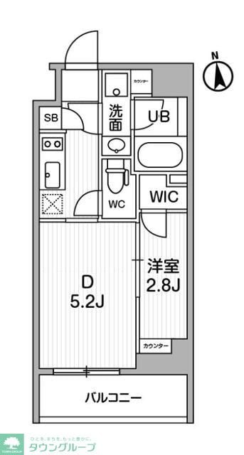 ALTERNA東池袋の物件間取画像