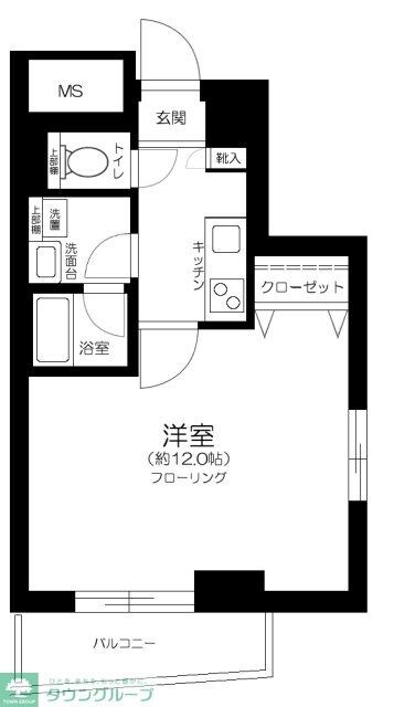 音楽マンション セレナーデ東長崎の物件間取画像