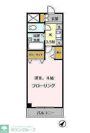 コアロード春日の物件間取画像