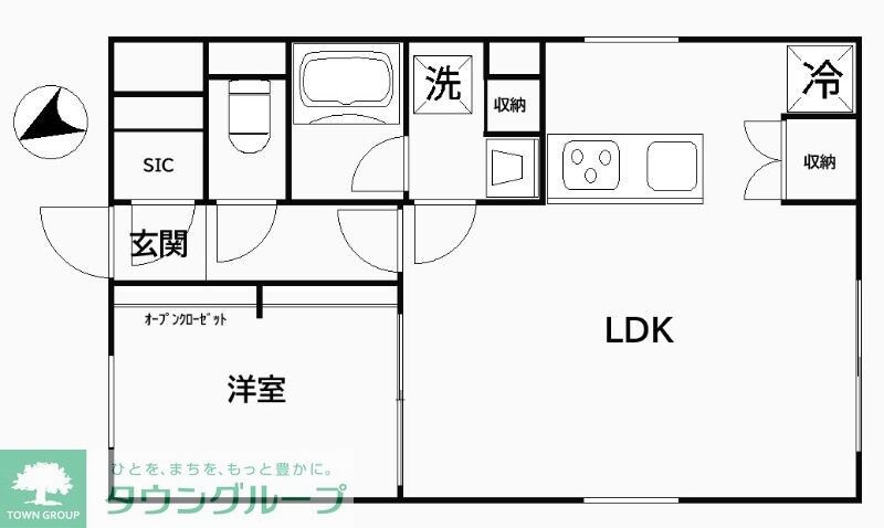 CREAL江戸川橋の物件間取画像