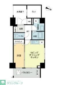 プレセダン板橋本町の物件間取画像