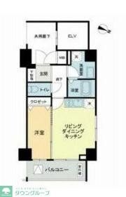 プレセダン板橋本町の物件間取画像