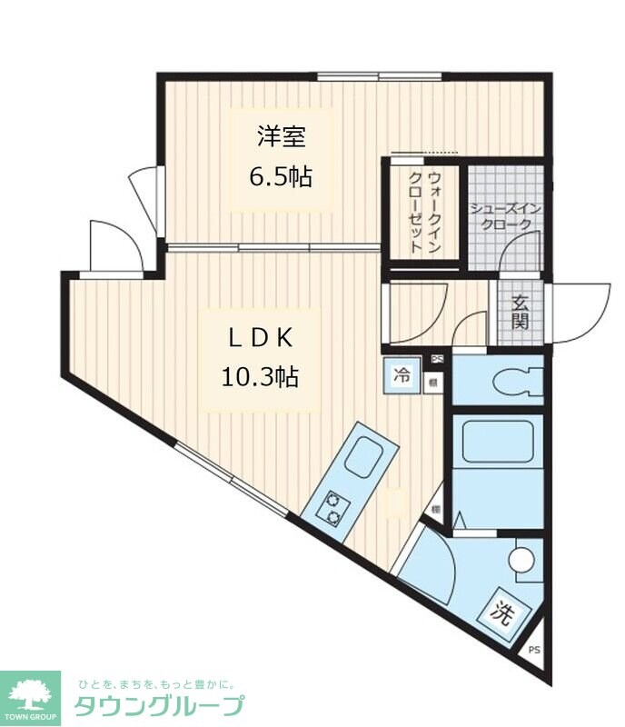 Fullea椎名町の物件間取画像