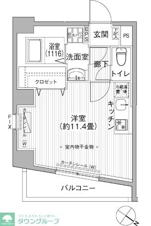 FIORE KOMAGOMEの物件間取画像