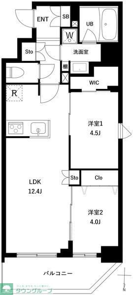アーバンパーク日暮里IIの物件間取画像