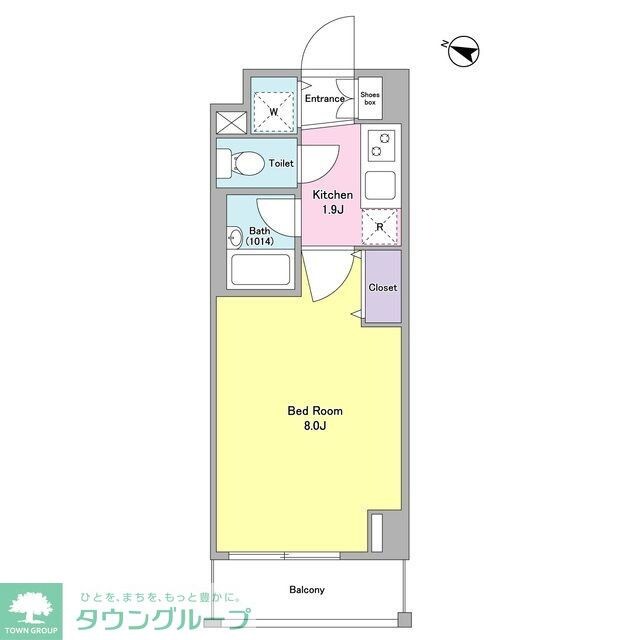 コンフォリア文京白山の物件間取画像