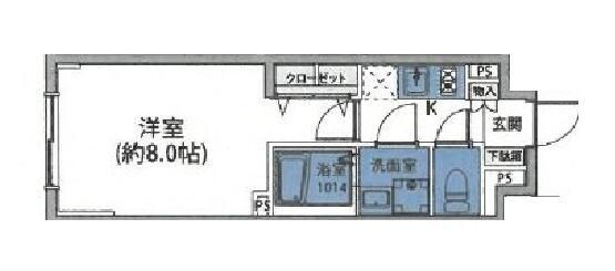 ルネサンスコート池袋の物件間取画像