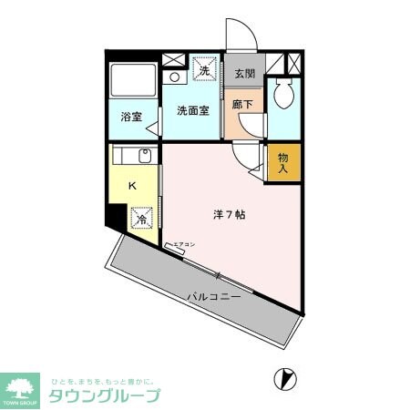 メゾンまちだの物件間取画像