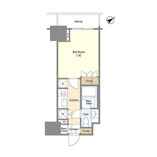 ラティエラ板橋の物件間取画像