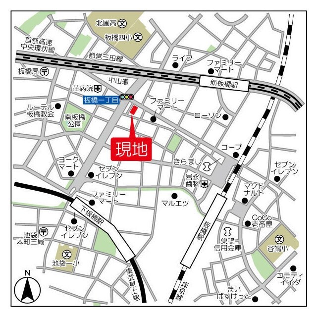 ラティエラ板橋の物件内観写真