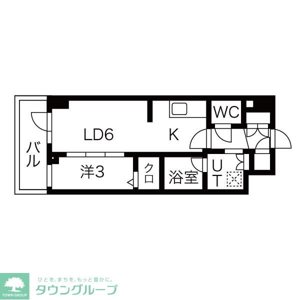 シーズンフラッツ高田馬場リバーサイドサウスの物件間取画像