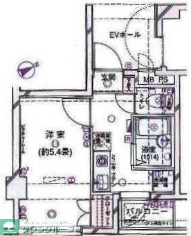 ヴェルト新宿落合の物件間取画像