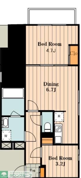 ヴェール中野富士見町の物件間取画像