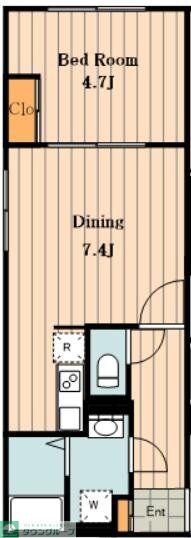 ヴェール中野富士見町の物件間取画像