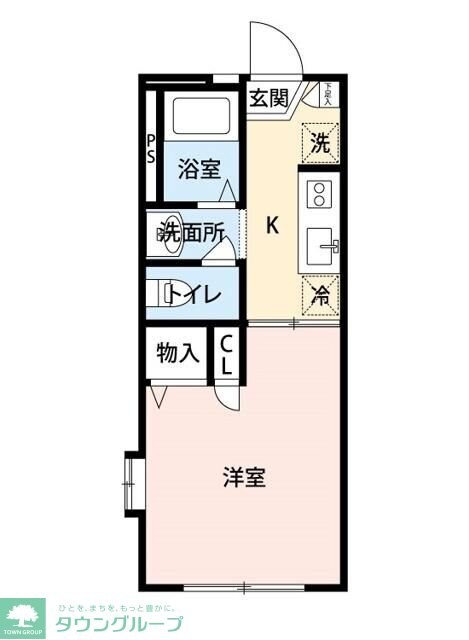 セレッソ鷺宮の物件間取画像