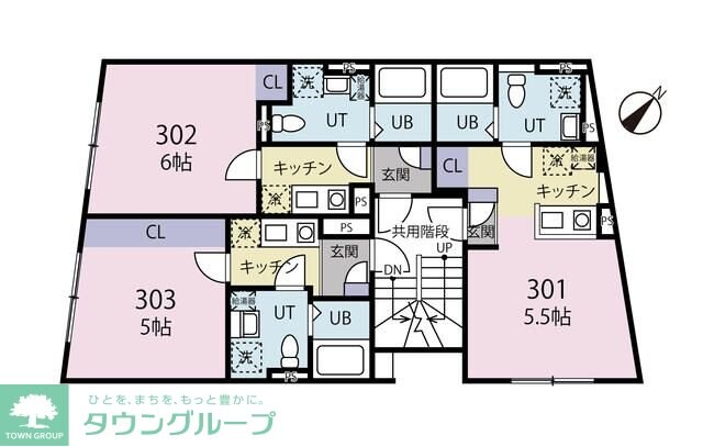 nobliss中野の物件間取画像