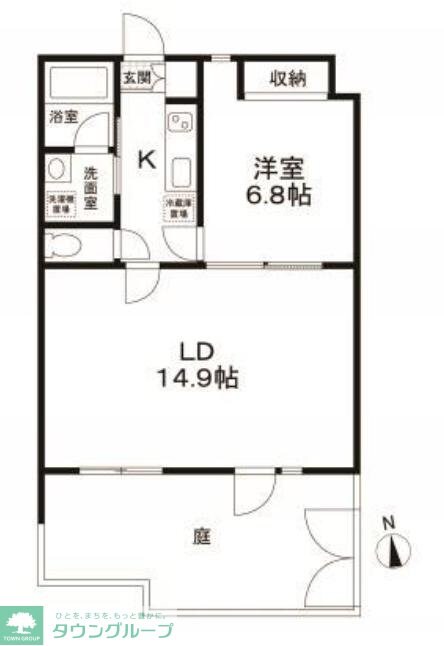 HERMITAGE Waseda Machiの物件間取画像