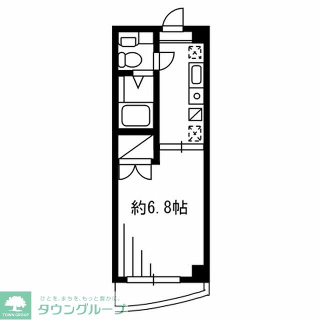 F.S.C.新宿マンションの物件間取画像