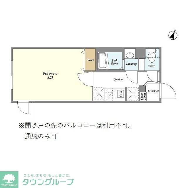 ウェルスクエアイズム駒込の物件間取画像