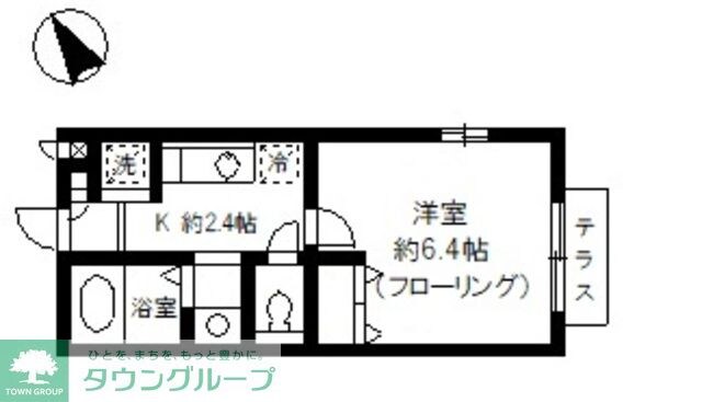 クレール弥生の物件間取画像
