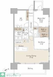 ライトテラス新宿御苑の物件間取画像