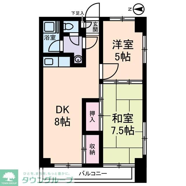 ソレイユ桜台の物件間取画像