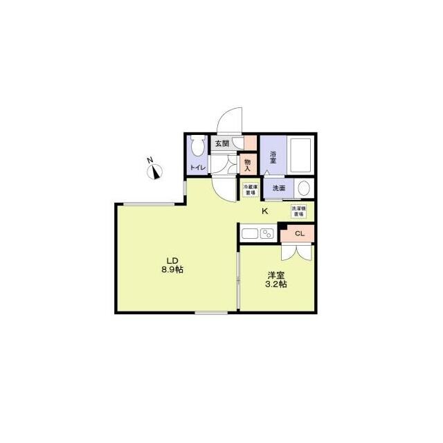 トライム早稲田鶴巻町の物件間取画像