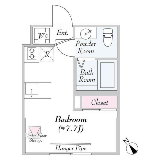 Abiete fiveの物件間取画像