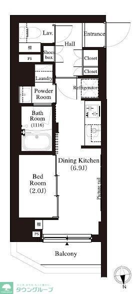 アーバンパーク江古田の森の物件間取画像