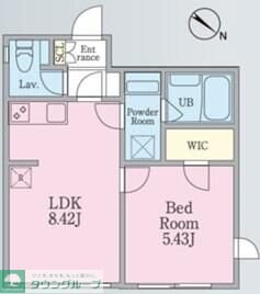 V-style幡ヶ谷の物件間取画像