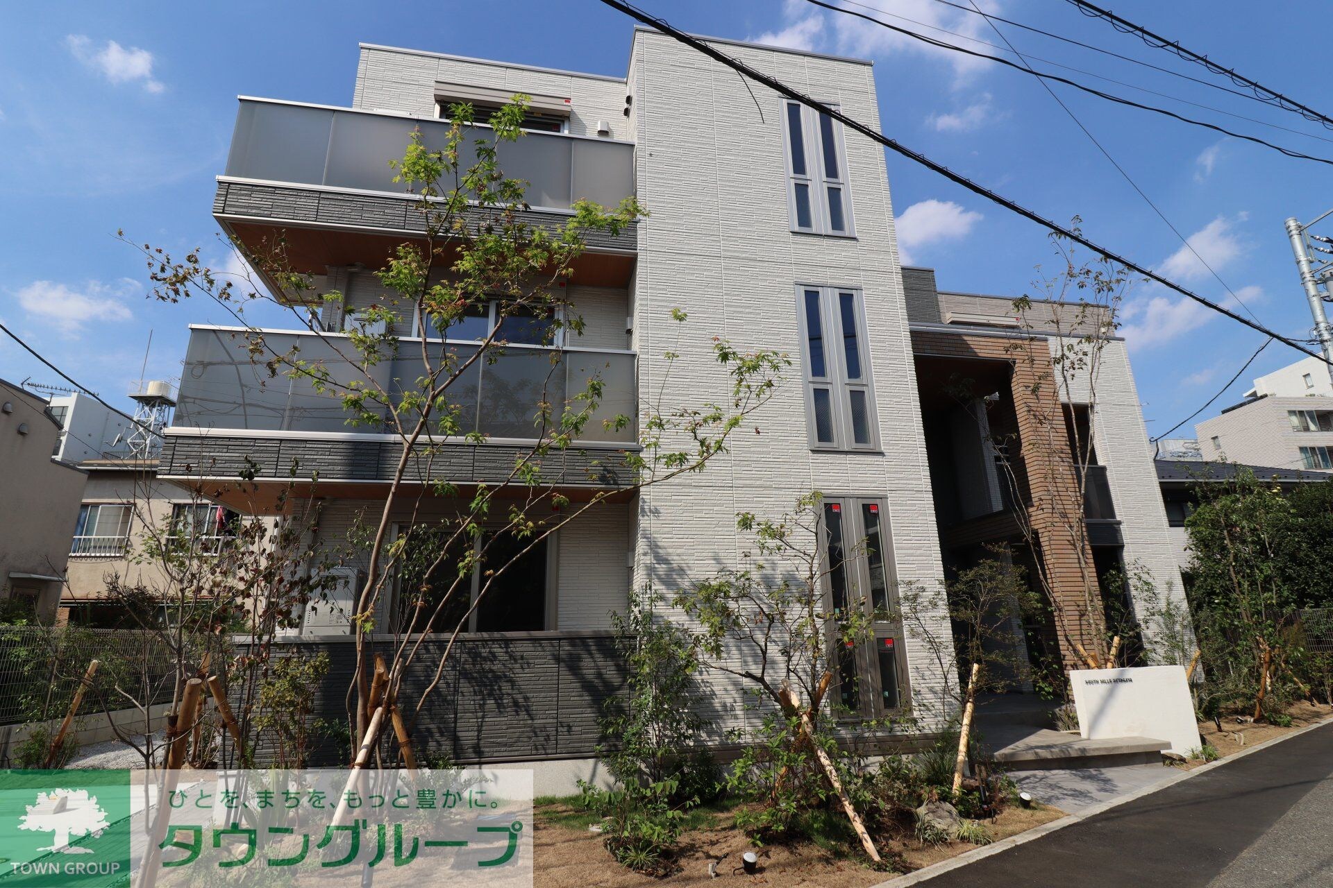 サウスヒルズ世田谷の物件外観写真