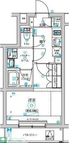 セジョリ中野富士見町の物件間取画像