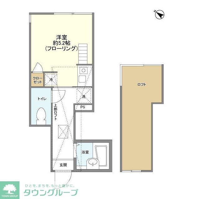 プレステージ笹塚の物件間取画像