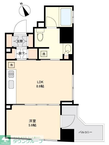 プライマル杉並方南町の物件間取画像