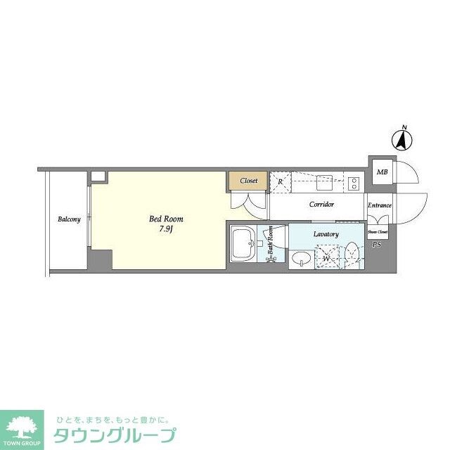 LaSante桜新町の物件間取画像
