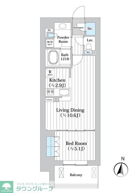 アビティグランデ砧 (B棟)の物件間取画像