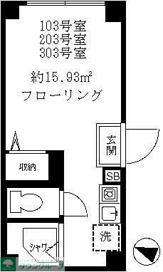 プレシャス方南町の物件間取画像