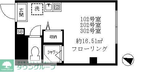 プレシャス方南町の物件間取画像