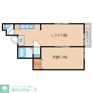 ハイム優の物件間取画像