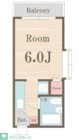 グレイス下北沢の物件間取画像