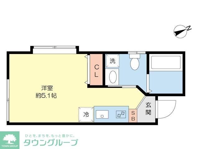 エスト高井戸の物件間取画像